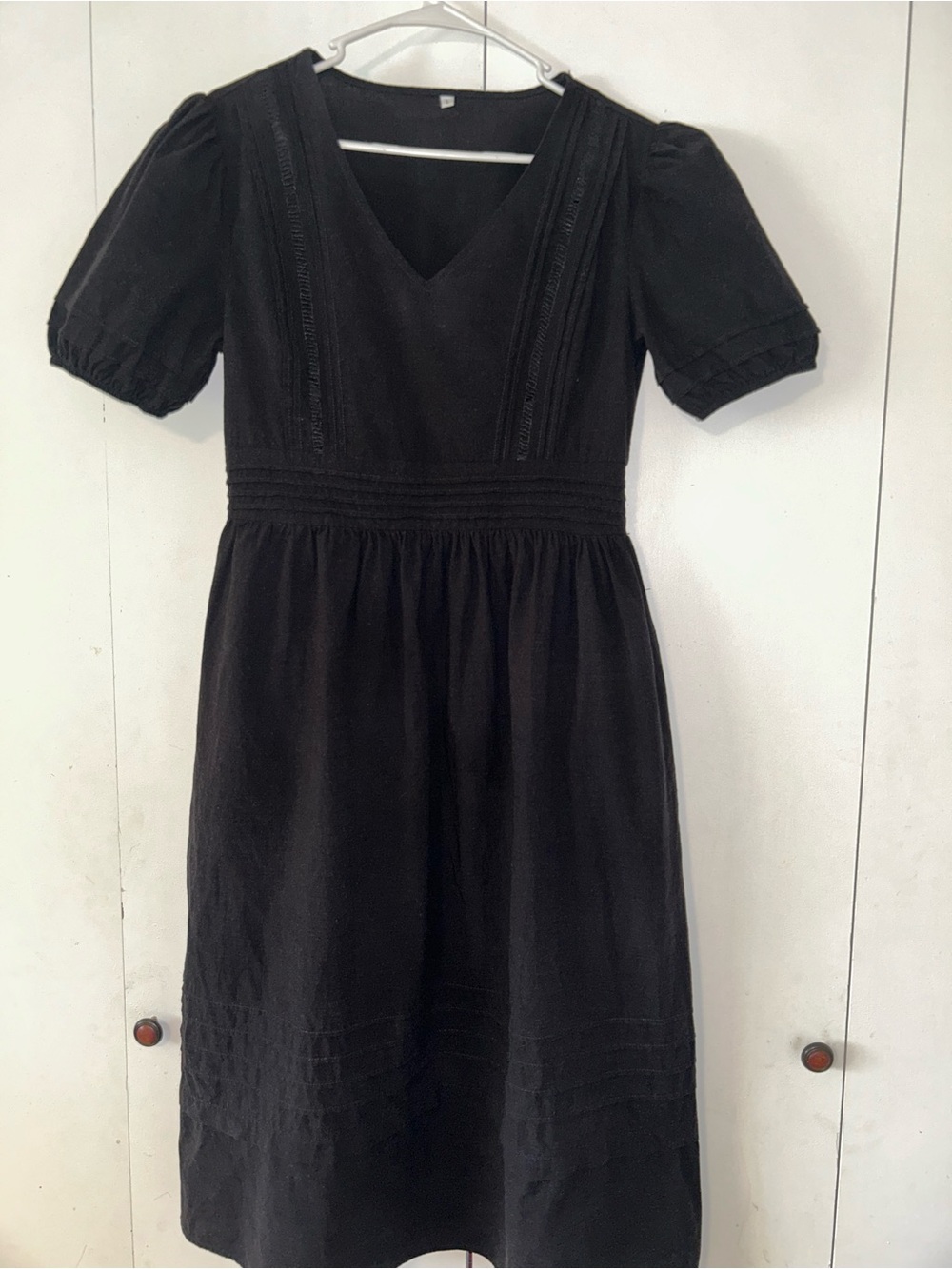 Women's linen dress L